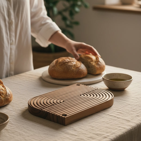 Waghai Wood Serving Platter - Rekha