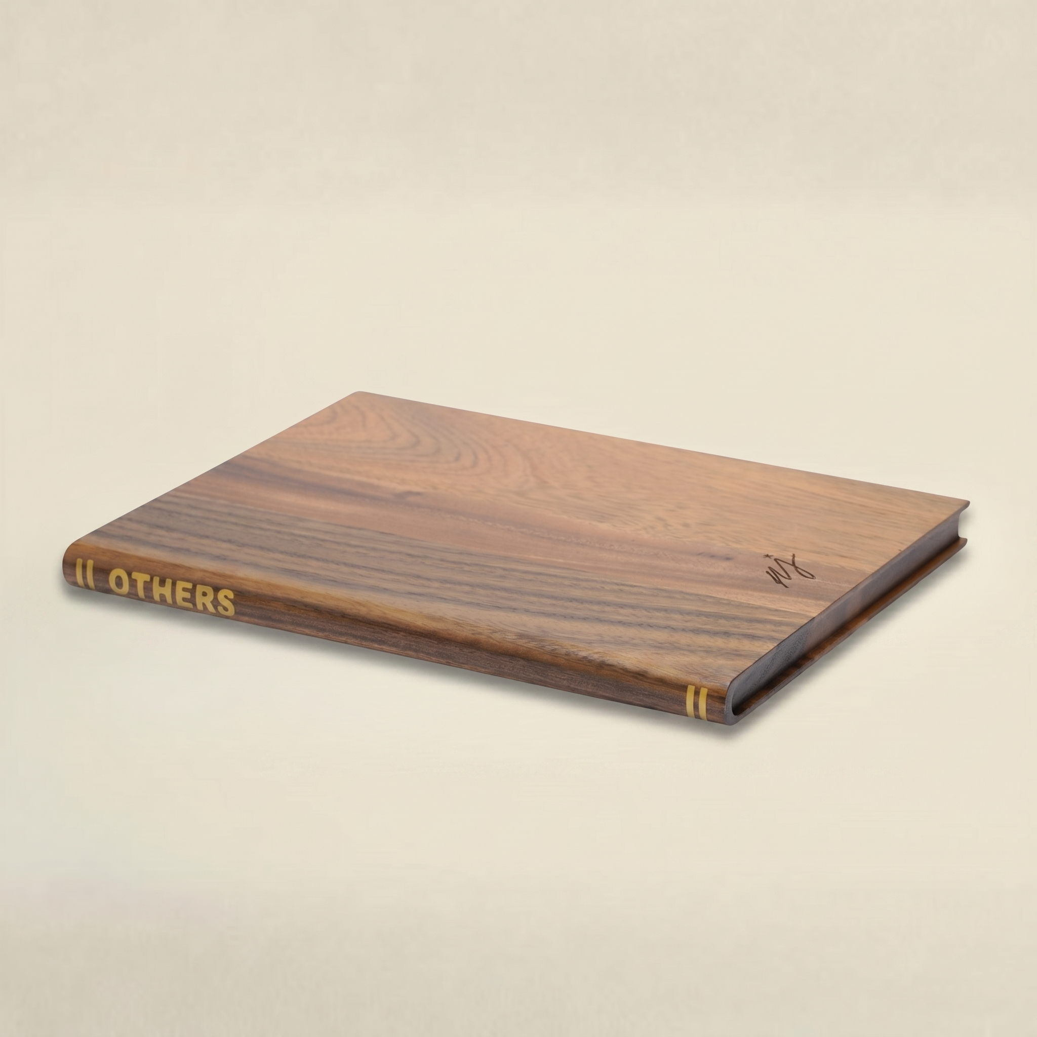 Granthika – Luxury Book-Style Wooden Chopping Board Set