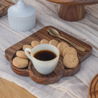 Waghai Wood Tea & Snack Platter - Sahachara
