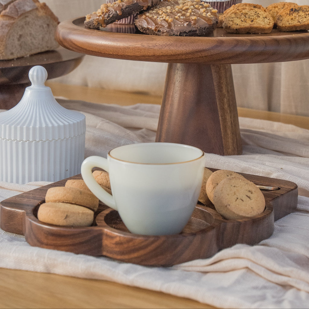 Waghai Wood Tea & Snack Platter - Sahachara