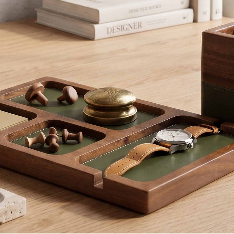 Niveśa Valet Tray & Charging Dock