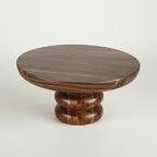 Chakra – Rotating Wooden Cake Stand & Display Pedestal