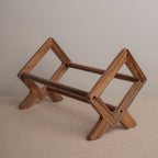 Wooden Book Stand & Magazine Holder - Granth