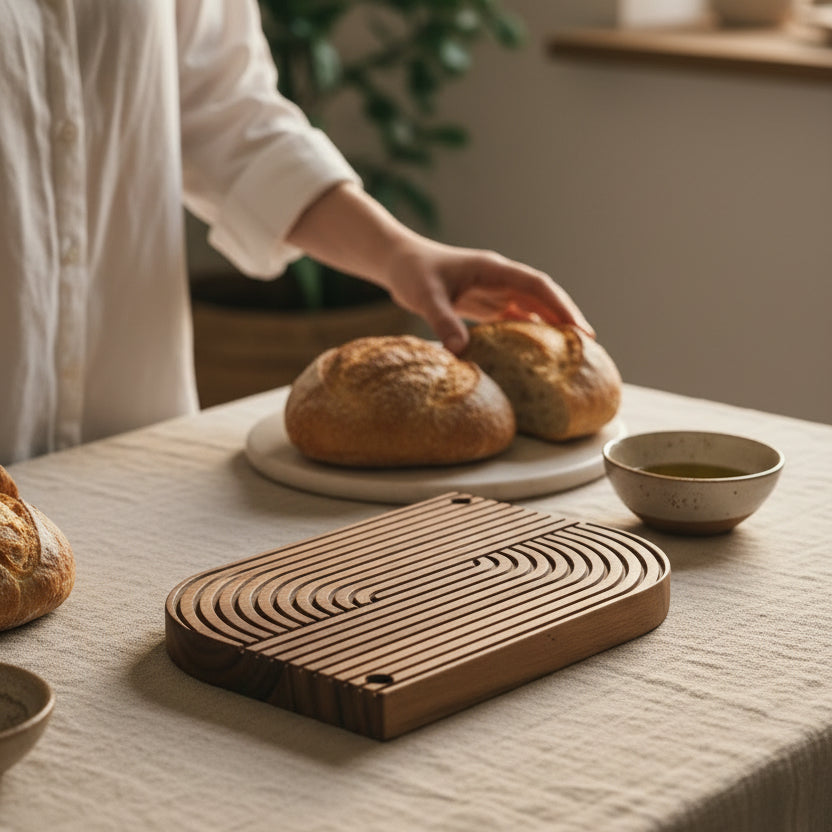 Rekha – Wooden Serving & Display Platter