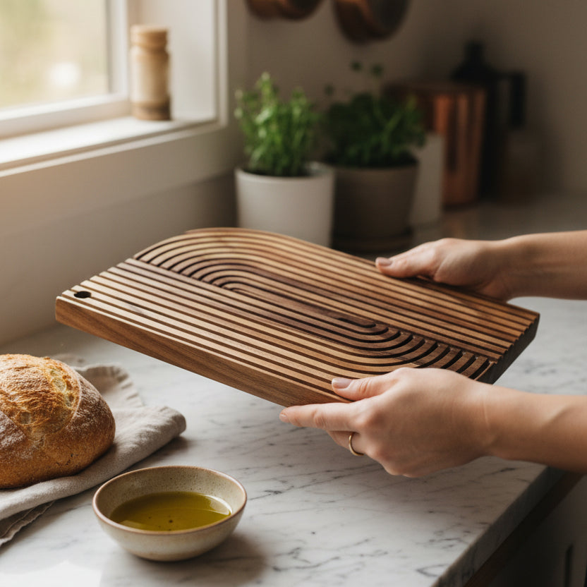 Rekha – Wooden Serving & Display Platter