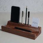 Lekhan – Wooden Desk Organiser